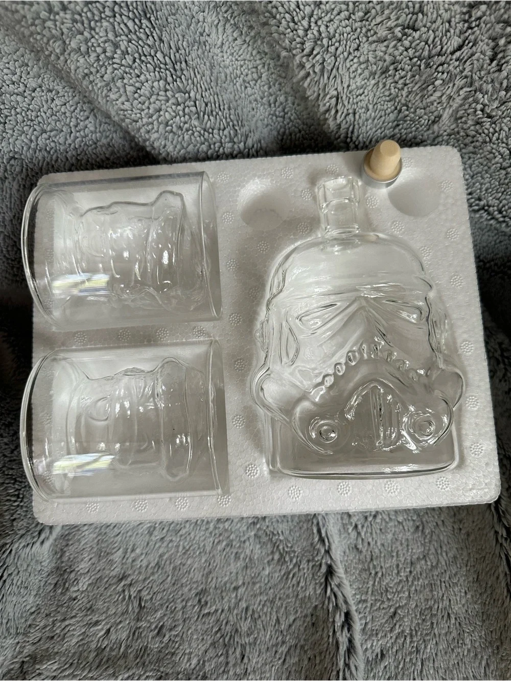 Star Wars Stormtrooper Glass Decanter and Glass Set